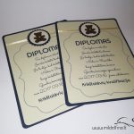 krikštynų dokumentai | krikštynų diplomas | krikštynų atributika | Mildelfina