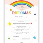 dizainas | maketavimo paslaugos | maketavimas | Mildelfina | diplomas | priešmokyklinio ugdymo baigimo diplomas
