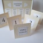 Vestuvės | vestuvių atributika | susodinimo planai | Stalo numeriai | šventinė atributika | rankų darbo | Mildelfina